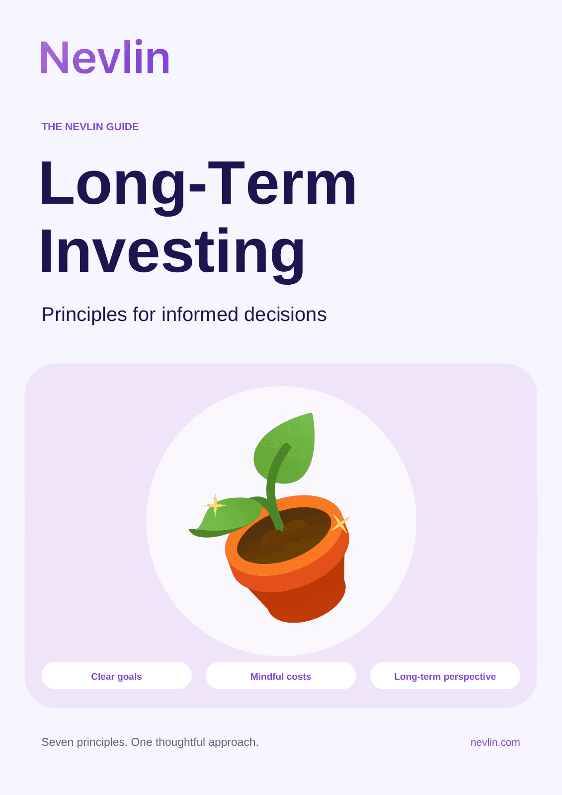 Long-Term Investing: Principles for Informed Decisions, Nevlin guide cover
